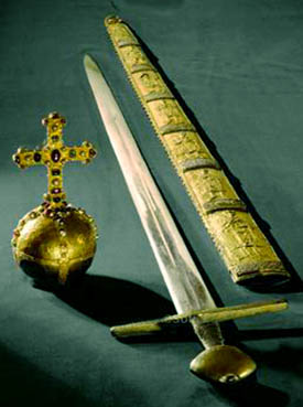Orb & sword of the Holy Roman empire